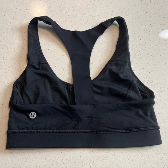SOLD Lululemon Break Free Bra Soul Cycle in Black Size 4 - Picture 5 of 6